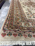 Maggie Foyer 4.6x6.8 Cream Afghani Fine Jaldar Rug