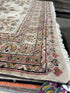 Maggie Foyer 4.6x6.8 Cream Afghani Fine Jaldar Rug