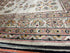 Maggie Foyer 4.6x6.8 Cream Afghani Fine Jaldar Rug