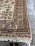Maggie Foyer 4.6x6.8 Cream Afghani Fine Jaldar Rug