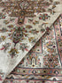 Maggie Foyer 4.6x6.8 Cream Afghani Fine Jaldar Rug