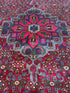 Kelly Robbins 6.9x11.6 Red Afghani Bijar Rug