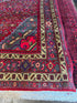 Kelly Robbins 6.9x11.6 Red Afghani Bijar Rug