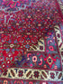 Kelly Robbins 6.9x11.6 Red Afghani Bijar Rug