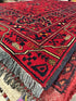 Lucille Song 3.1x5 Red Afghani Khamyab Rug