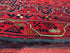 Lucille Song 3.1x5 Red Afghani Khamyab Rug