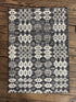 Dominique McElligott 2x3 Hand-Knotted High Low Abstract Rugs (Assorted Styles - Blacks)