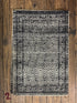 Dominique McElligott 2x3 Hand-Knotted High Low Abstract Rugs (Assorted Styles - Blacks)