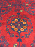 Marci Harrell 3.4x6.6 Red Afghani Khamyab Rug