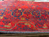 Marci Harrell 3.4x6.6 Red Afghani Khamyab Rug
