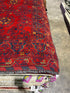 Marci Harrell 3.4x6.6 Red Afghani Khamyab Rug