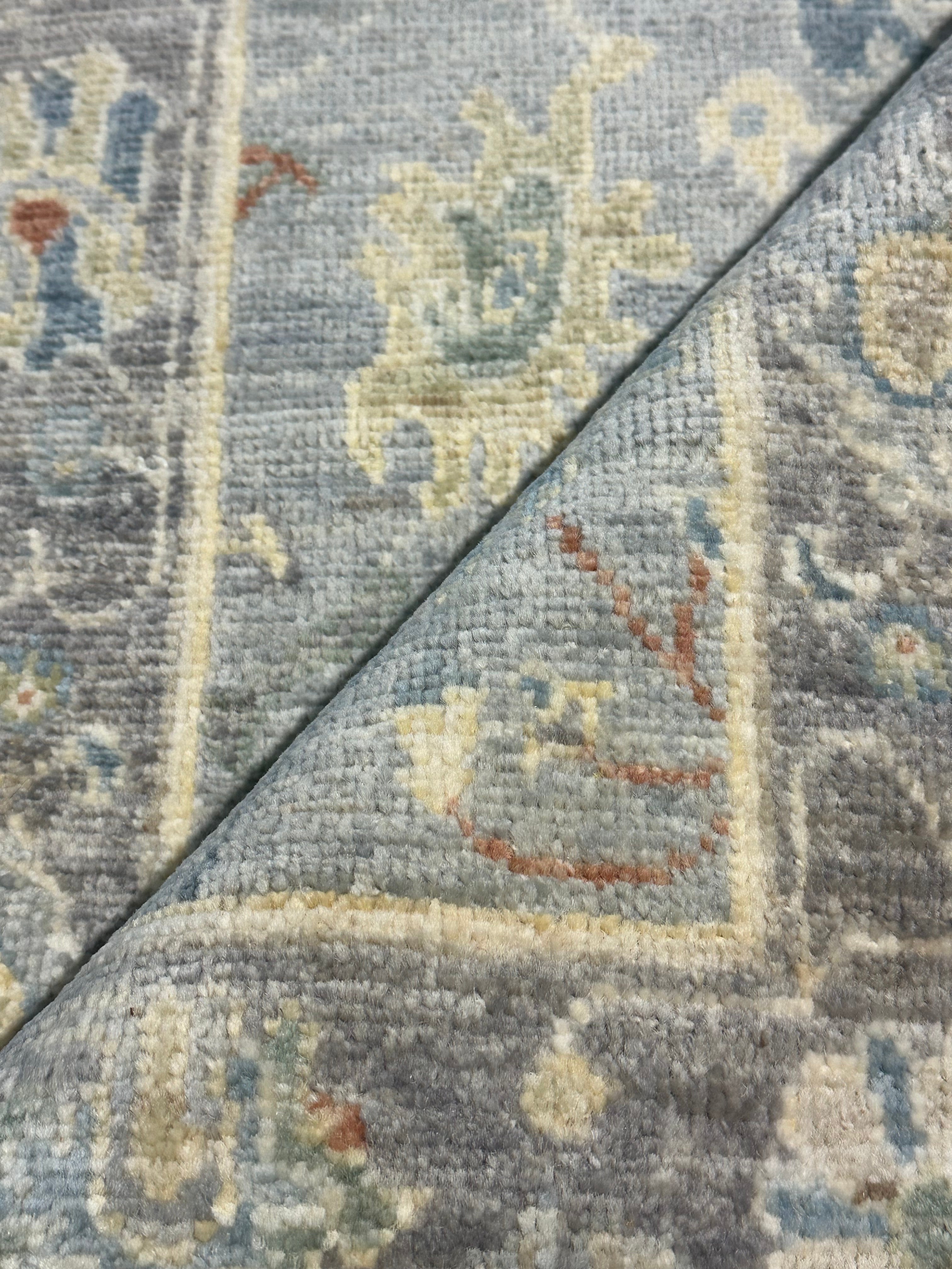 Joanne Lowe 2x3.2 Afghani Whitewashed Oushak