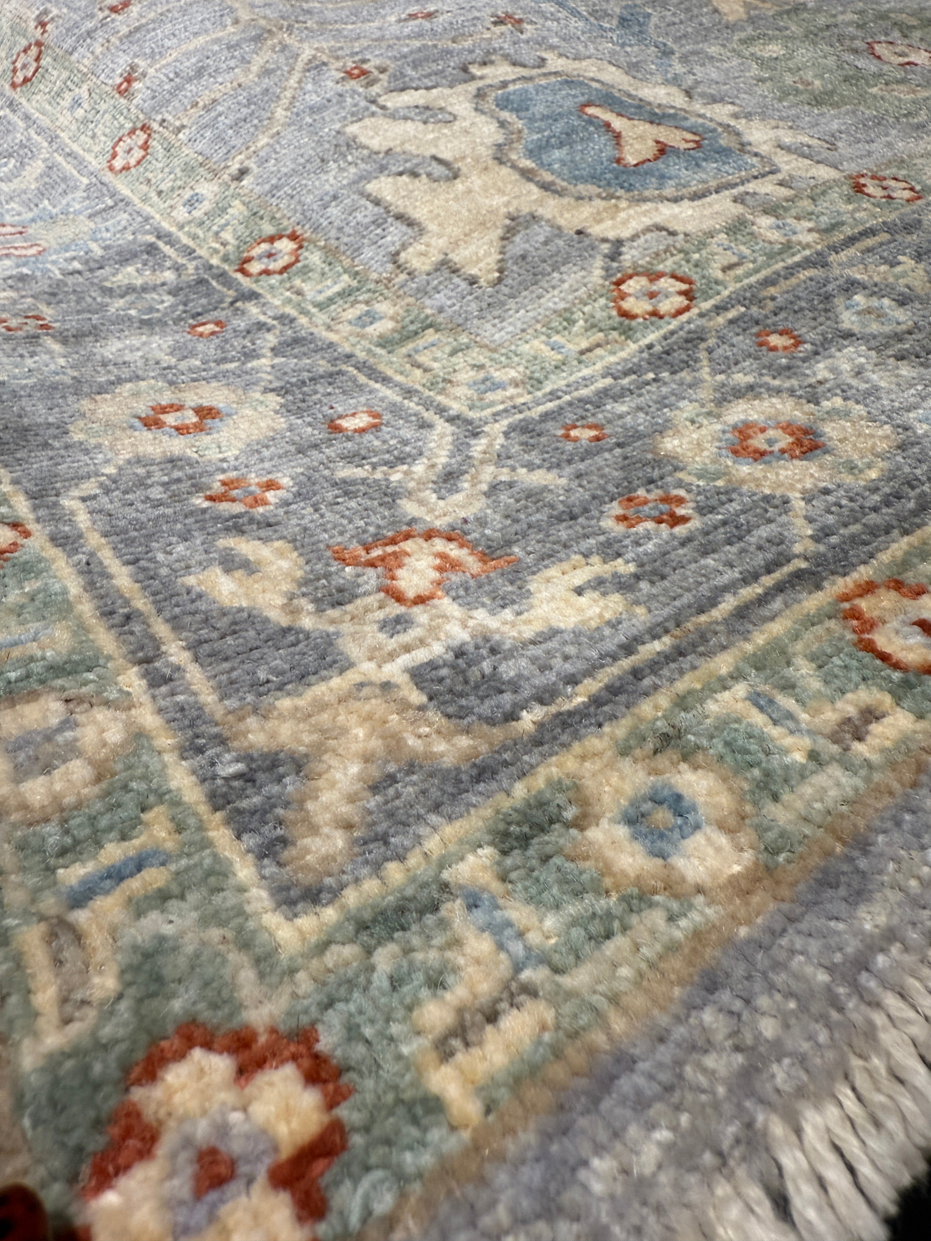 Olivia Cooke 4x11.10 COLOR Afghani Whitewashed Oushak Runner