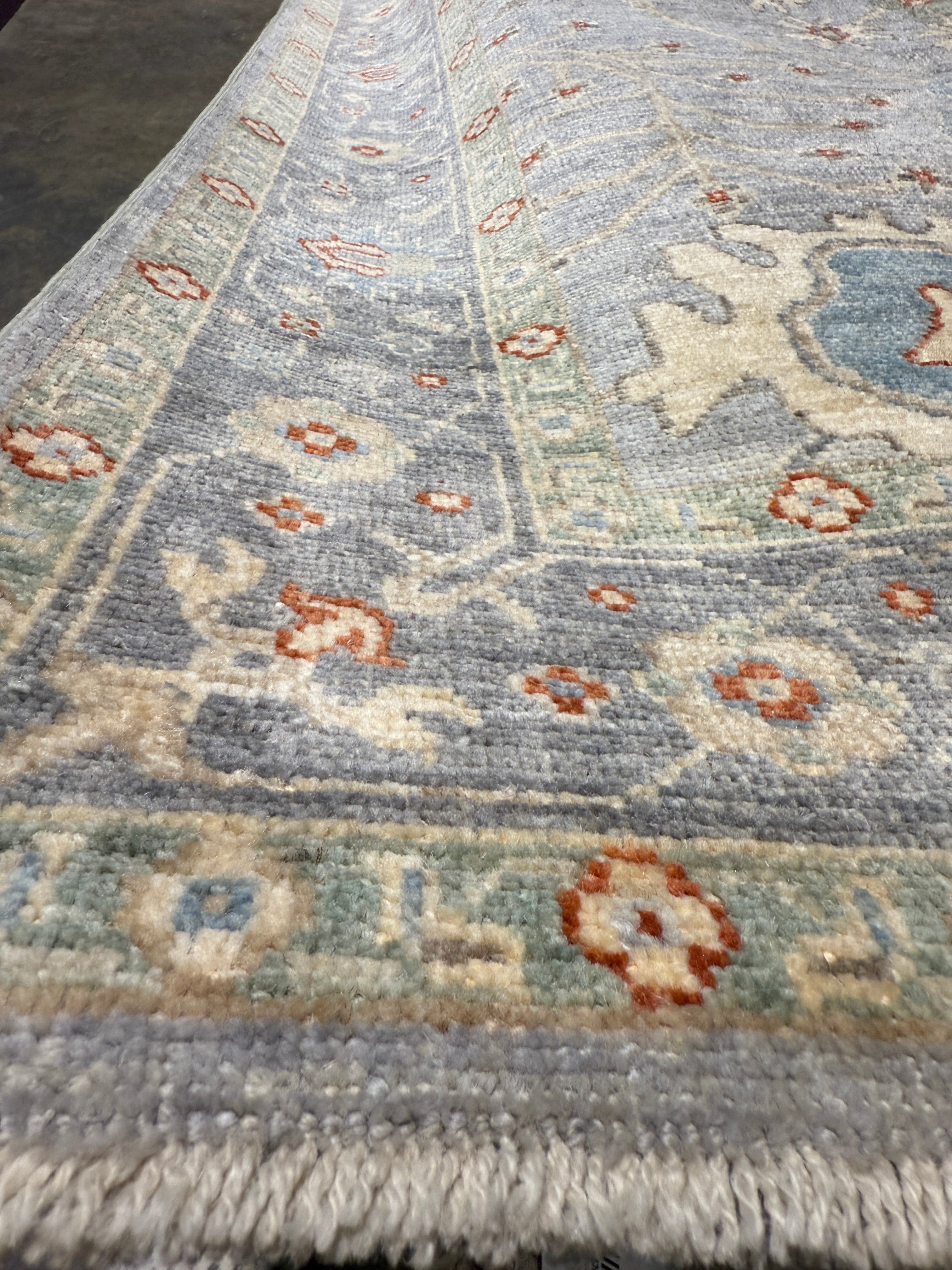 Olivia Cooke 4x11.10 COLOR Afghani Whitewashed Oushak Runner