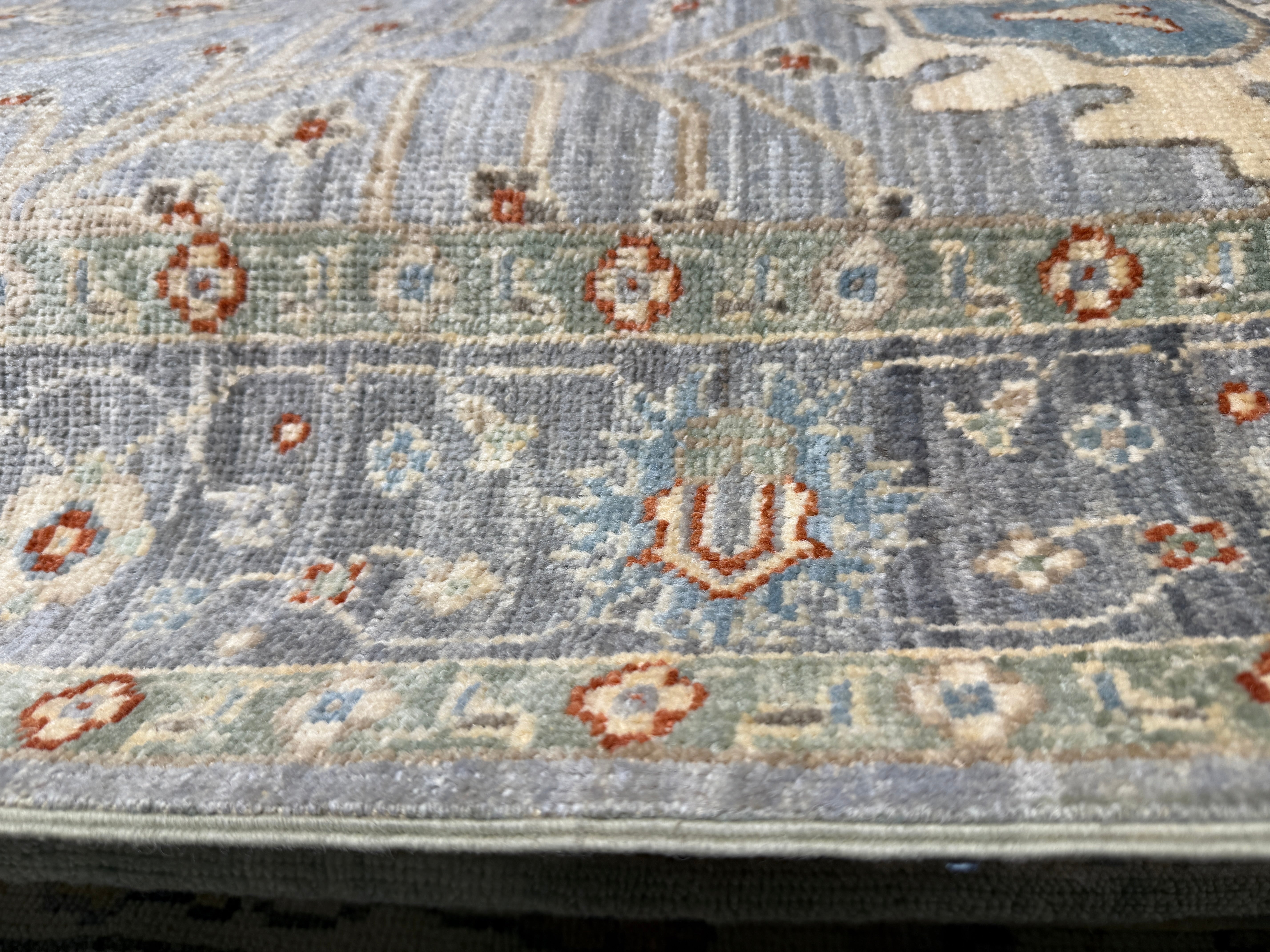 Olivia Cooke 4x11.10 COLOR Afghani Whitewashed Oushak Runner