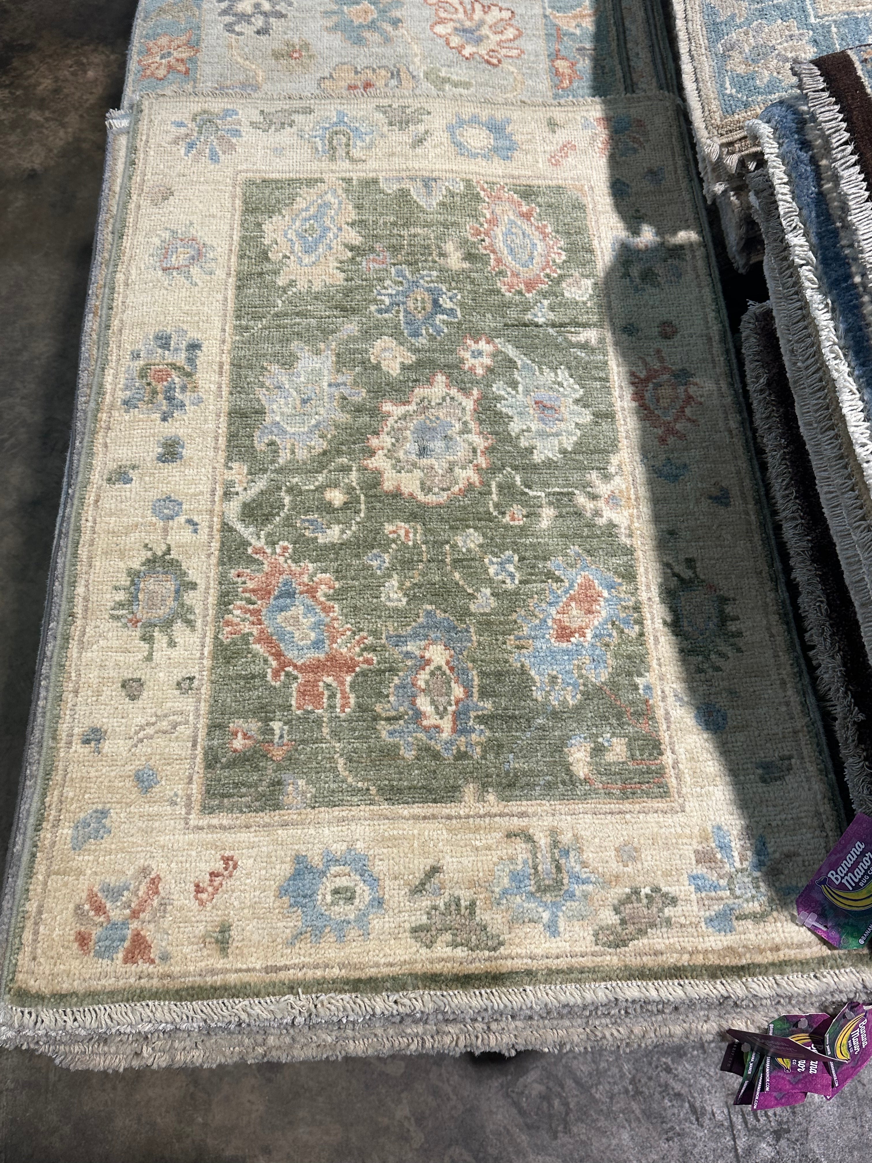 Rumer Willis 2.1x3 Afghani Whitewashed Oushak