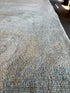 Cherry 9.1x11.10 Blue Afghani Whitewashed Oushak