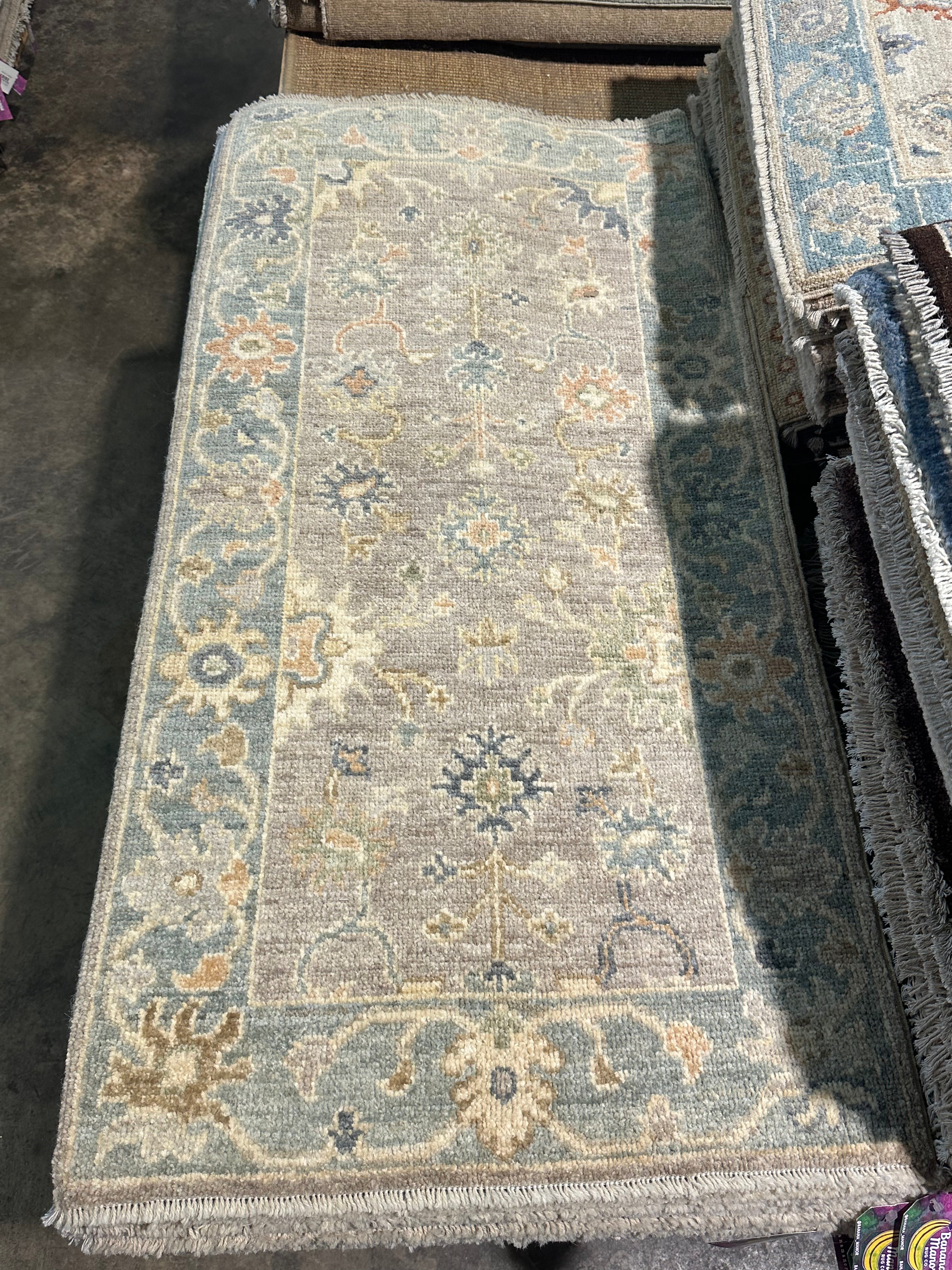Courtney Specter 2x4 Afghani Whitewashed Oushak