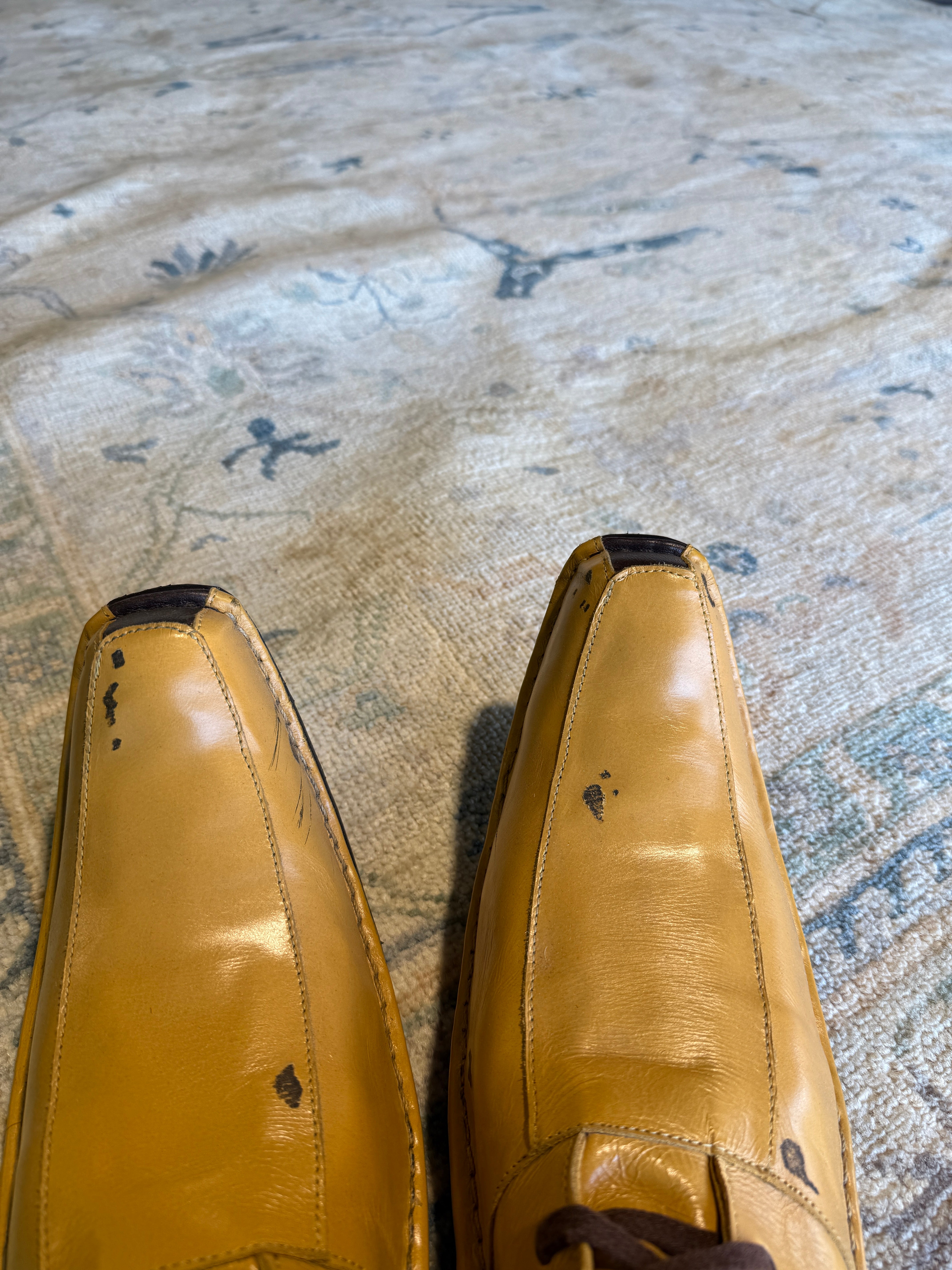 Francesca Corney 8.4x11.3 COLOR Afghani Whitewashed Oushak