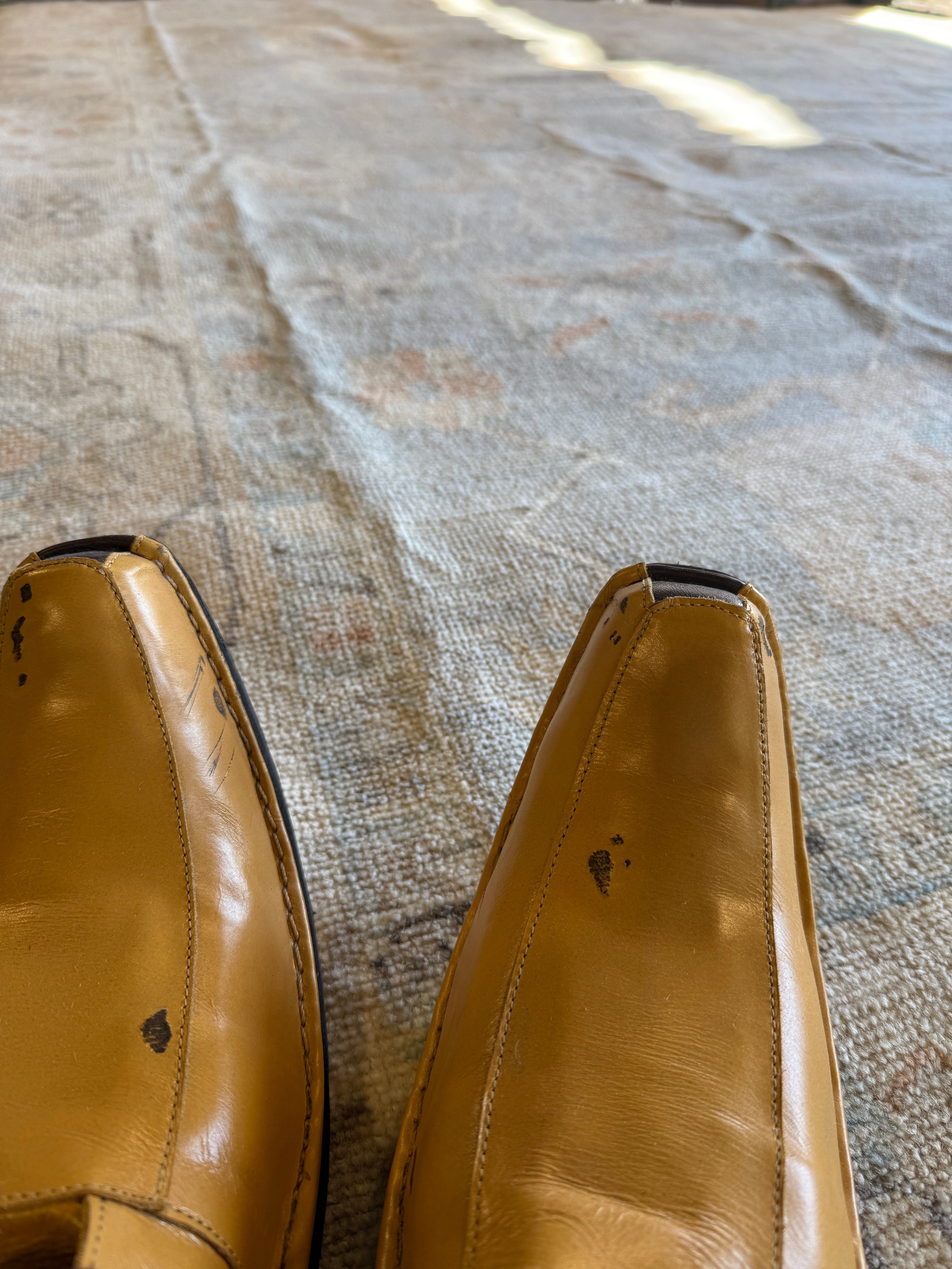 Millie De Polgnac 8.11x11.11 COLOR Afghani Whitewashed Oushak