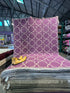Kirk Bryant 7.0x8.9 Purple Handwoven Modern Rug