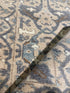 Tempest Storm 2.6x10 Tan and Grey Hand-Knotted Oushak Runner Rug