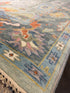 Joanna Glushak 8x10 Multi Color Hand-Knotted Oushak Rug