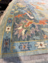 Joanna Glushak 8x10 Multi Color Hand-Knotted Oushak Rug