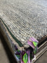 Vittorio Alfieri Handwoven Wool Durrie Natural Grey Loop (Multiple Sizes Available)