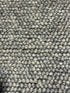 Vittorio Alfieri Handwoven Wool Durrie Natural Grey Loop (Multiple Sizes Available)