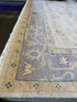 Wakeema Hollis 8x10 Lavender Hand-Knotted Oushak Rug