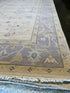 Wakeema Hollis 8x10 Lavender Hand-Knotted Oushak Rug