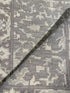 Lindsey Stirling 2.6x9.9 Hand-Knotted Grey & Silver Turkish Oushak