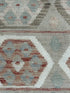 Desmond Harrington 5.9x7.11 Handwoven Durrie Multi-Colored Afghani Kilim