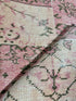 Mae Whitman 2.6x9.6 Hand-Knotted Pink Oushak Runner Rug