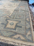 Miss Masel 5.9x9.3 Grey Hand-Knotted Oushak Rug