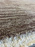 Will Walker 9x12 Hand-Woven Durrie Textured Brown