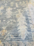 Jessy 8x10 Grey and Beige Green Hand-Knotted Oushak Rug
