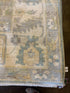 Dr. Samira Mohan 10.2x14 Blue Whitewashed Afghani Oushak