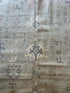 Perlah Alawi 8.11x11.11 Light Blue Whitewashed Afghani Oushak
