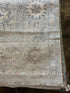 Perlah Alawi 8.11x11.11 Light Blue Whitewashed Afghani Oushak