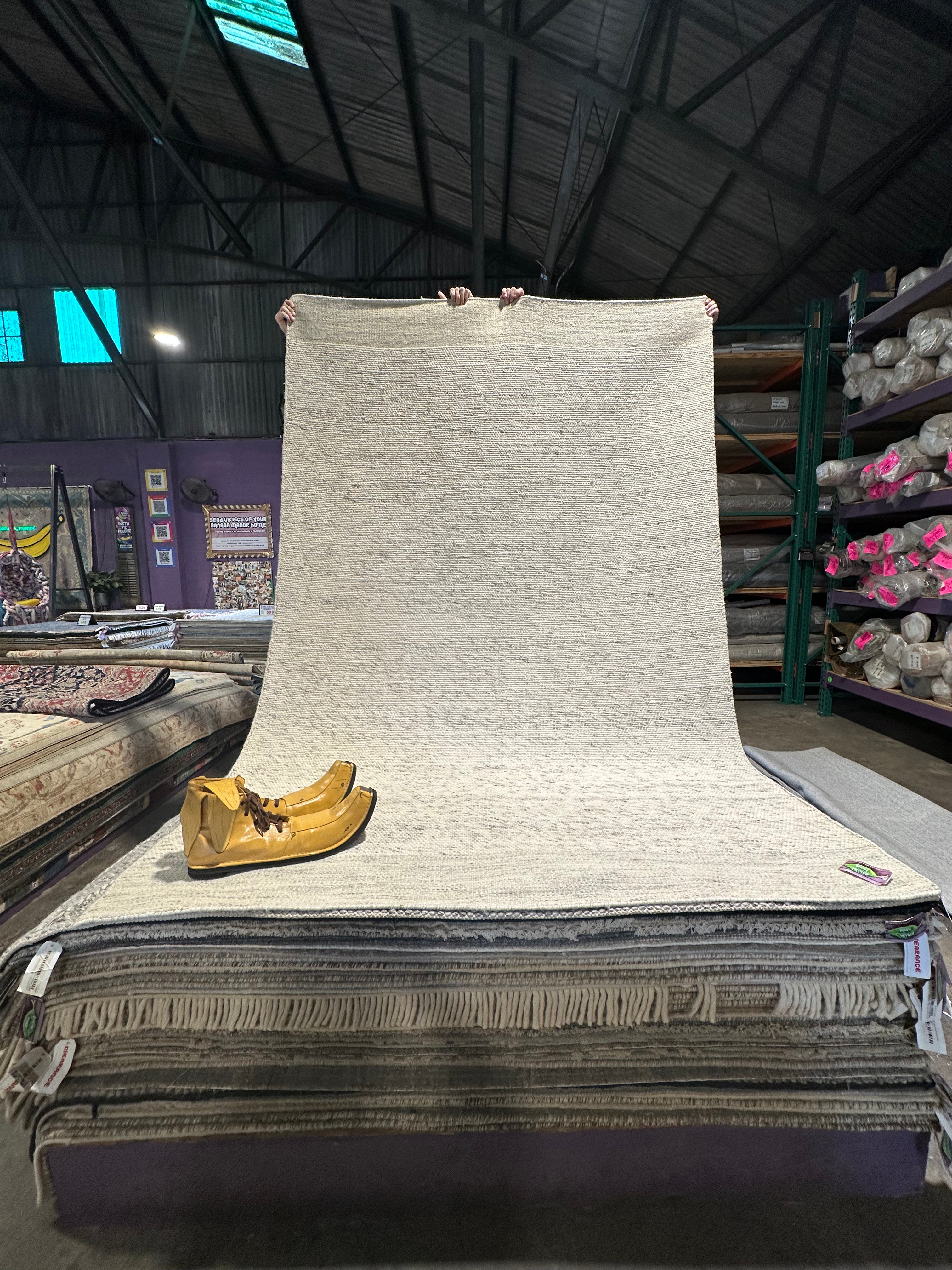 Brewery Saint X 5.9x8.6 Handwoven Beige Texture