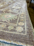 Leah 9.11x13.9 Purple Whitewashed Afghani Oushak
