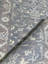 Kathleen Duborg 2.9x9.9 Grey Hand-Knotted Oushak Runner
