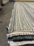 Carter 6.6x8.6  Grey Mixed Handwoven Rug