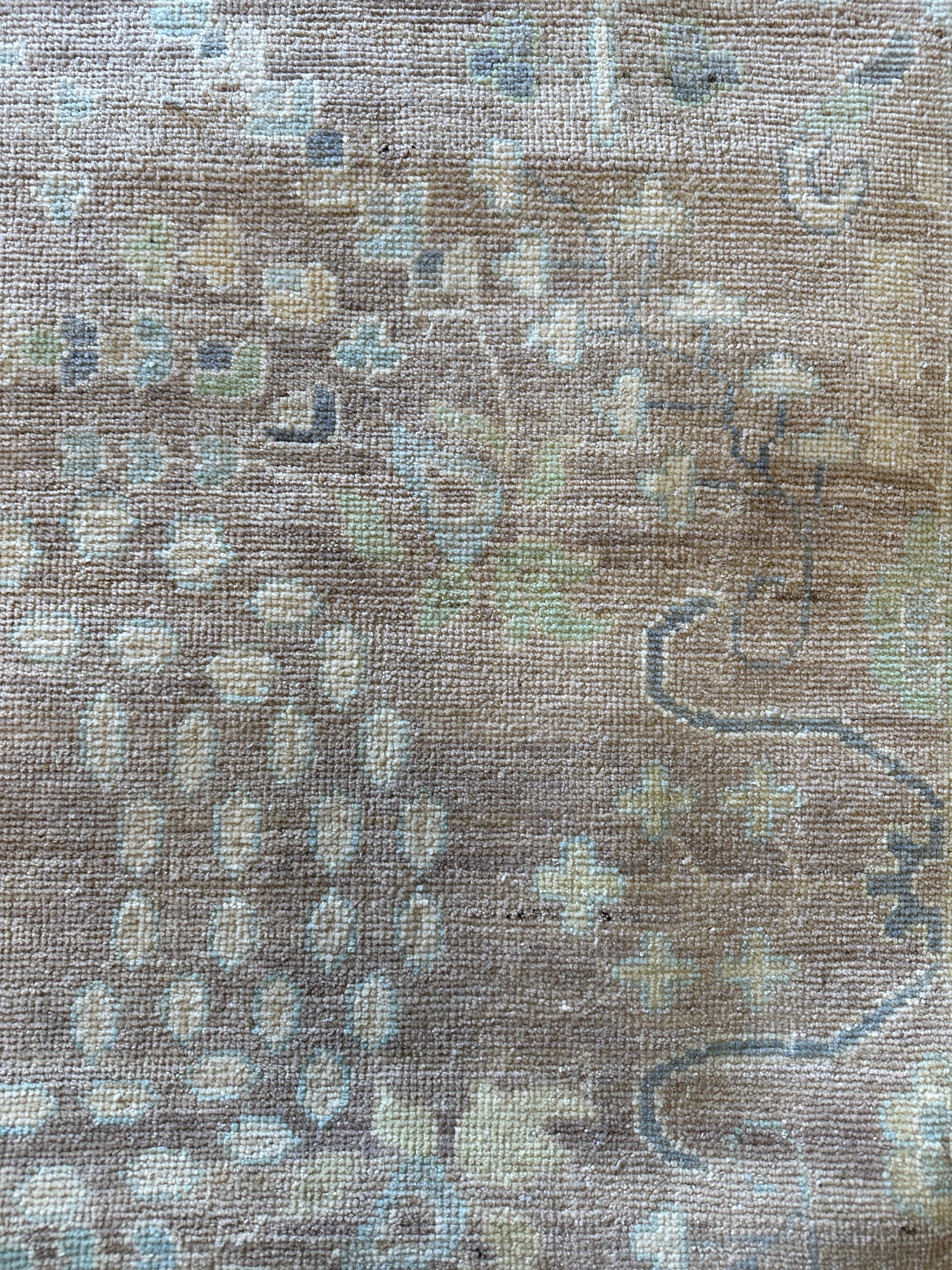 Dr. McKay 8.9x11.11 Brown Whitewashed Afghani Oushak