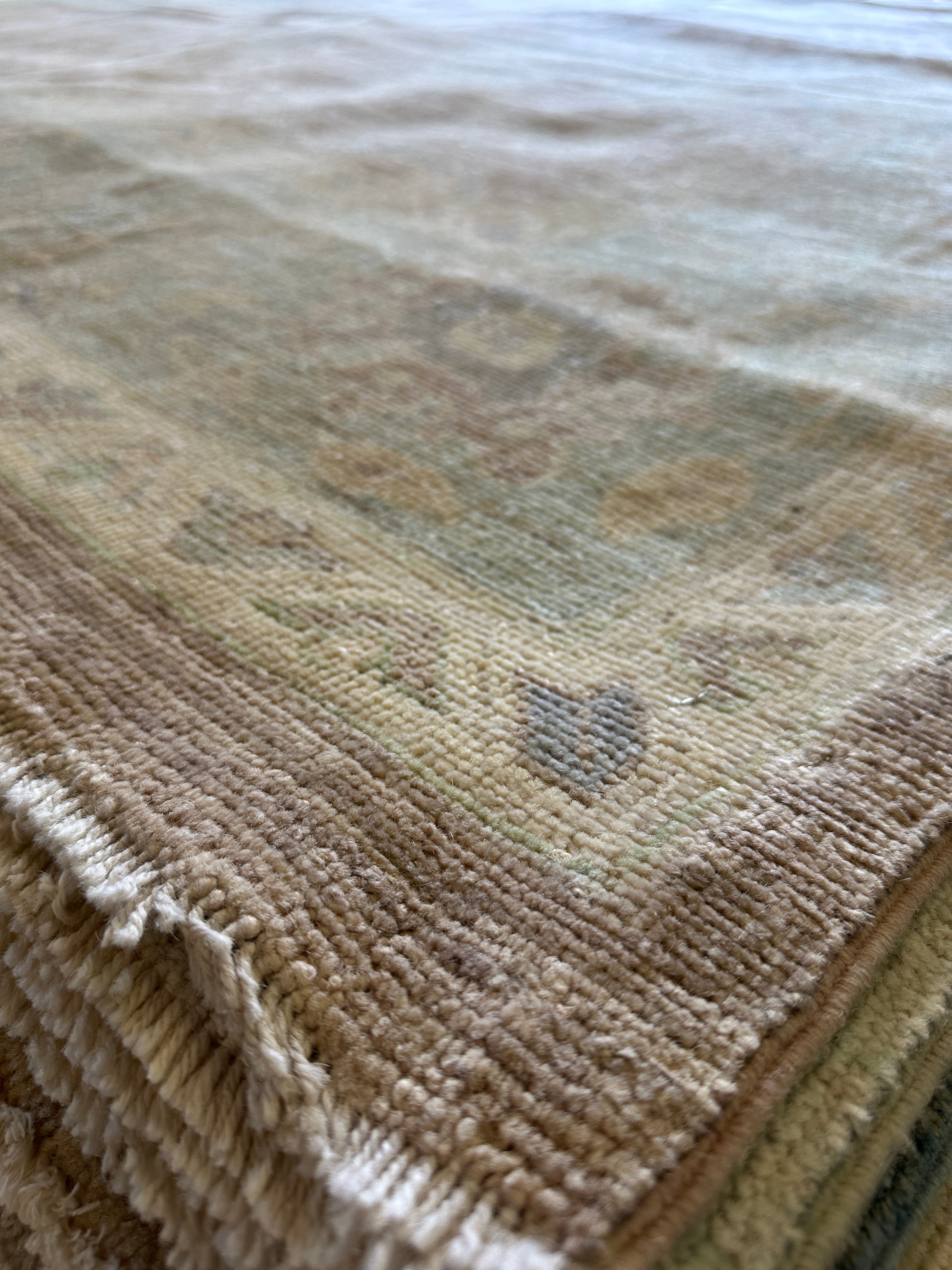 Dr. McKay 8.9x11.11 Brown Whitewashed Afghani Oushak
