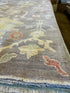 Javadi 9.11x13.4 Purple Whitewashed Afghani Oushak