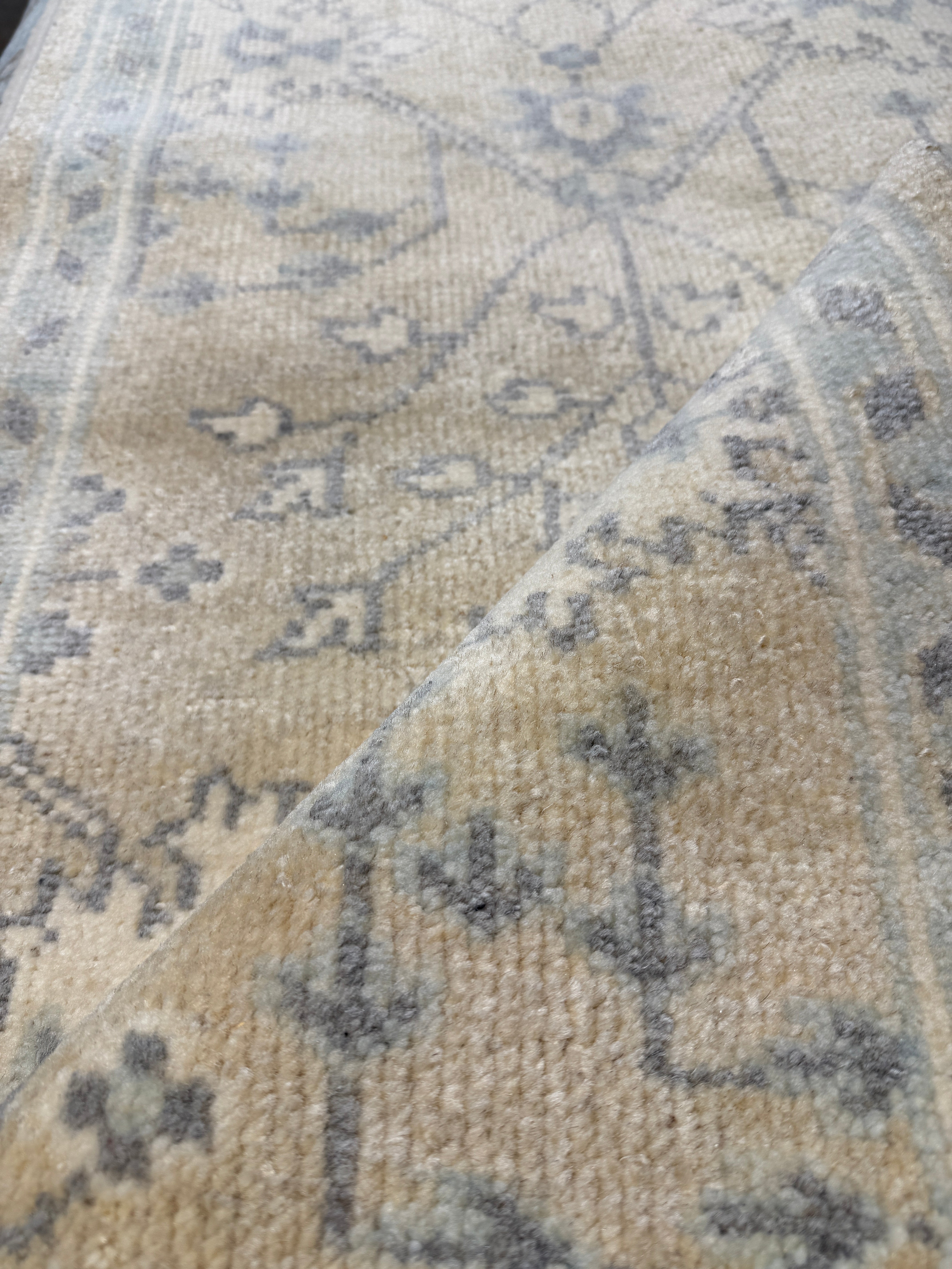 Matalia 2.6x12 Beige & Tan Oushak