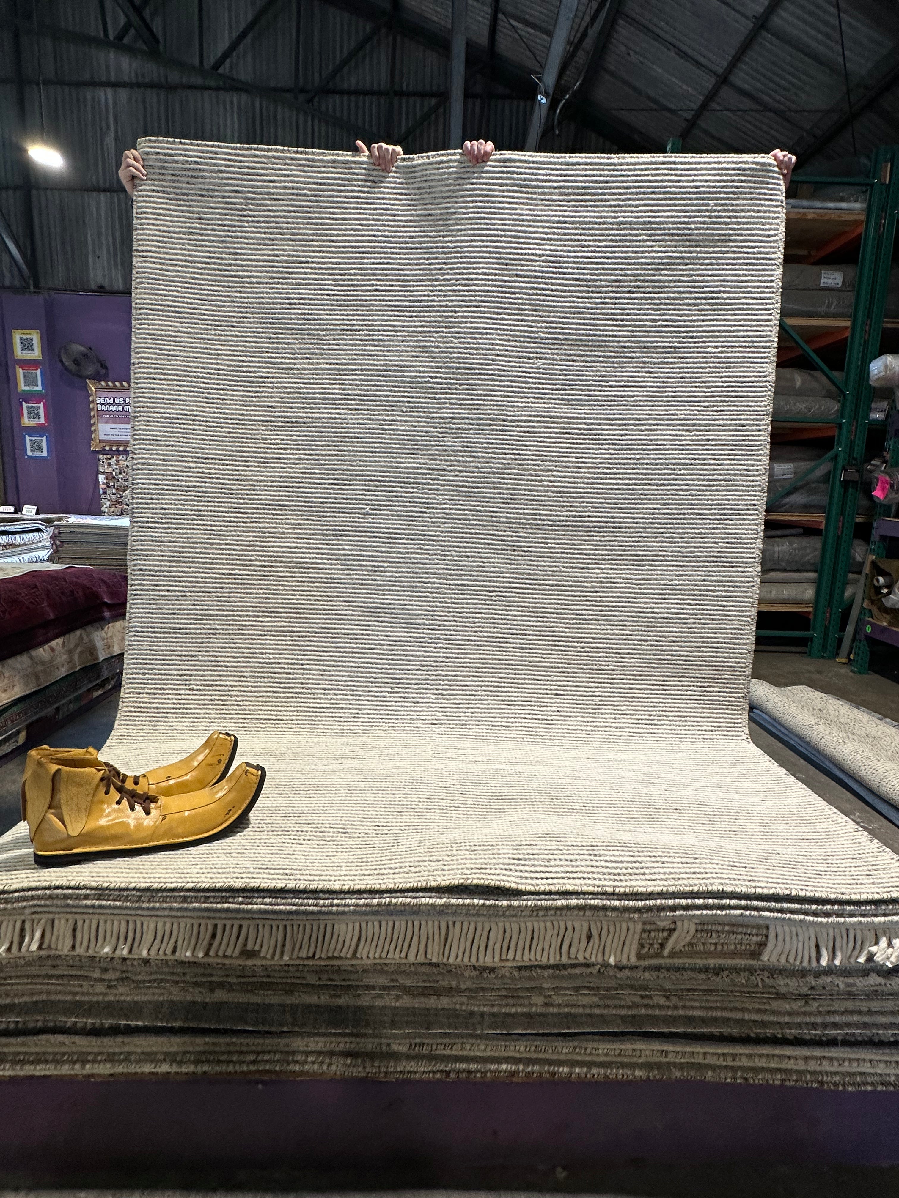 Austin San Beige Handwoven Modern Rug (Multiple Sizes)